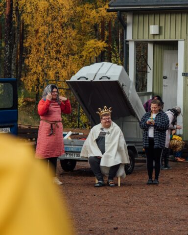 Perttu Alanne ja Kari Keskitalo roolivaatteissa vuonna 2019.